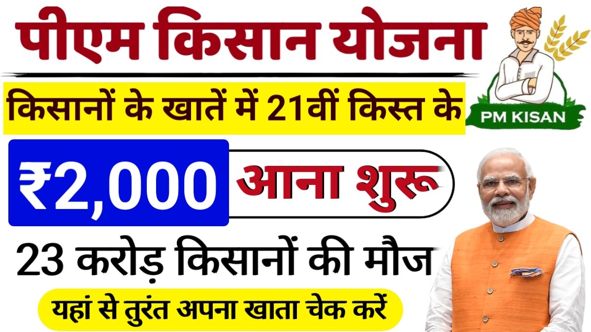 PM Kisan ₹2000 Release